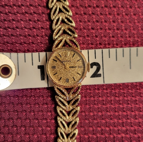 Vintage 14k Gold Rolex Women's Watch with Box & Appraisal - Picture 17 of 17